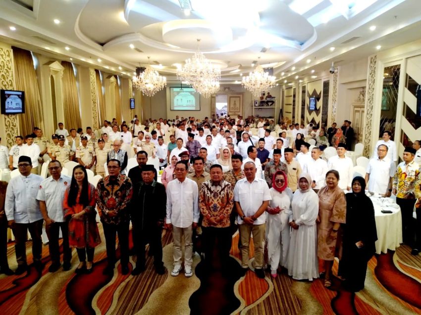 Peningkatan Program Kerja Jadi Topik Halal bi Halal DPD Gerindra Sumut