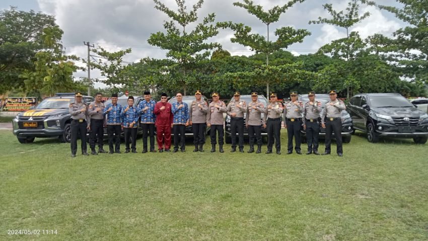 Polres Labusel Terima Hibah Mobil Dinas Dari Pemkab,  AKBP Maringan Simanjuntak Sampaikan Terima Kasih Atas Perhatian Pemkab