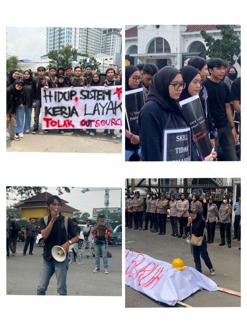 May Day, Mahasiswa USU - NGO Sorot Wajah Kaum Kusam