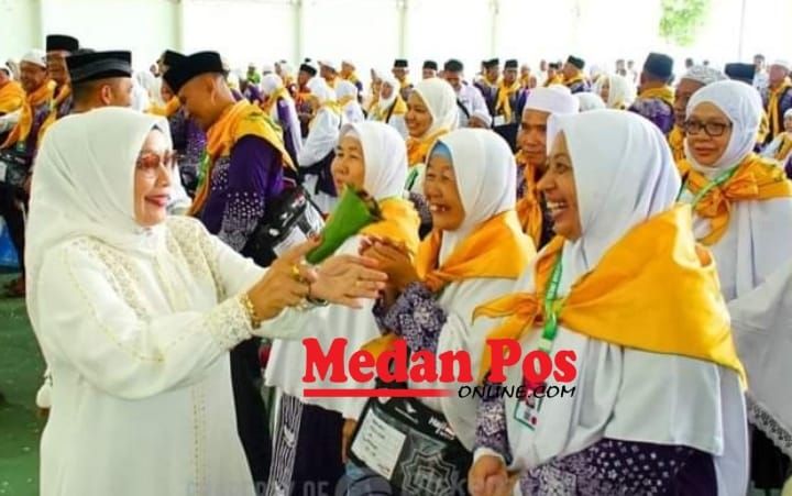 Sebanyak 318 Calon Haji Dilepas Pemkab Labuhanbatu, Usia 19 Tahun Calon Haji Termuda