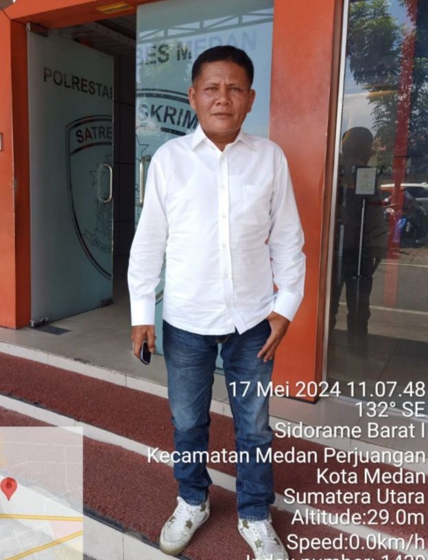 Laporan Polisi  Guntur Parulian Turnip di Polrestabes Medan Sejak Tahun 2015 Mandek