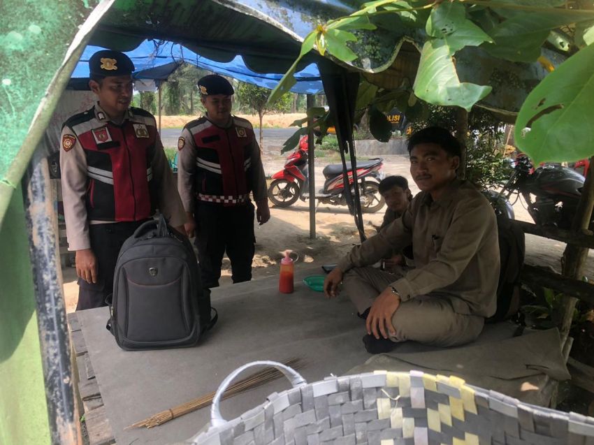 Samapta Polres Batu Bara Melaksanakan Patroli Cooling System