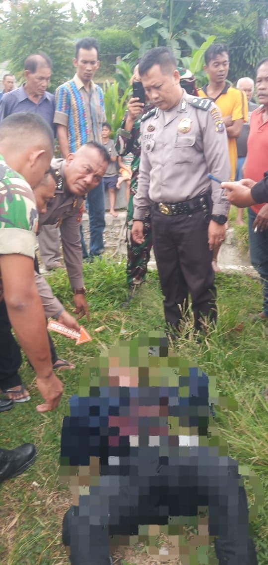 Polsek Siantar Marihat Evakuasi Jenazah Dua Remaja Asal Asahan