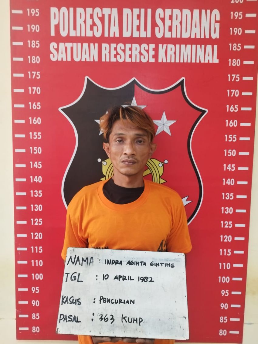 Residivis Pencuri di Villa Milik Kajati Sumut  Ditangkap Jatanras Polda Sumut