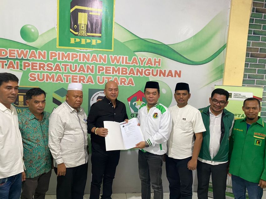 Dr.Nikson Nababan Mendaftar ke PPP, Jhonson : Kami Sudah Lama Meliriknya