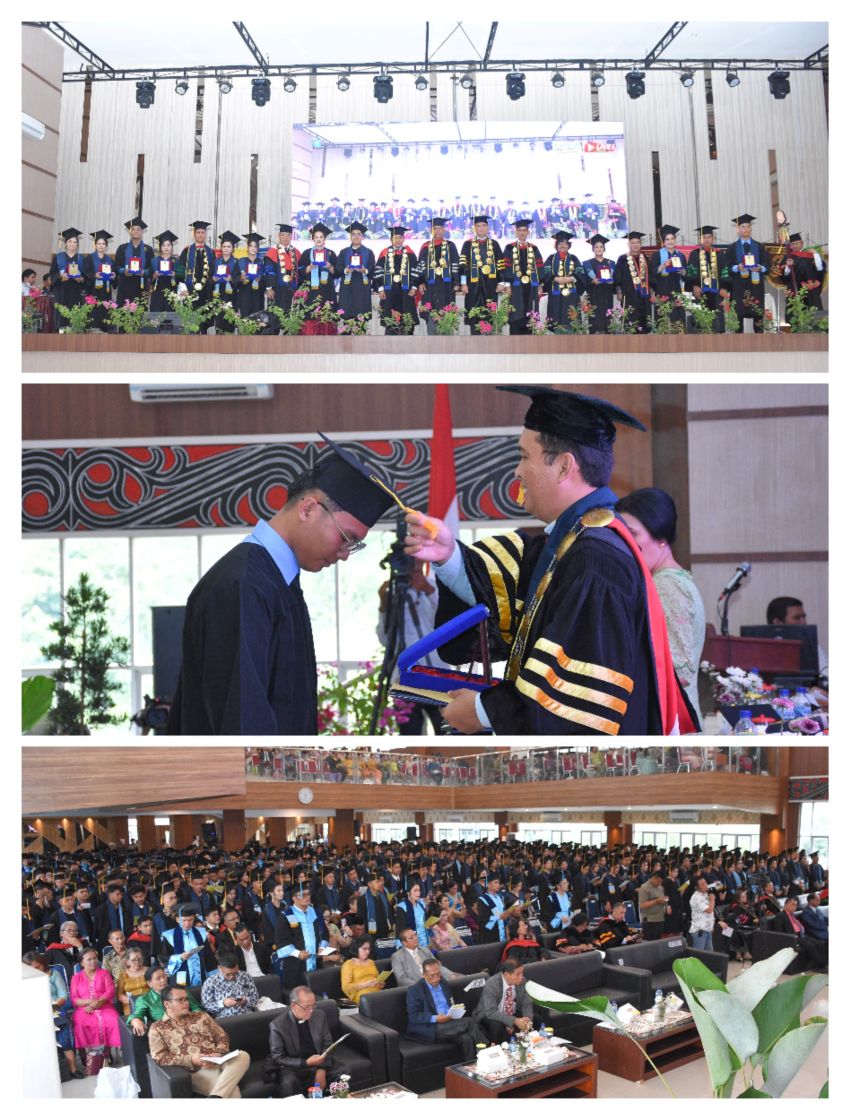 Lulusan UHN Medan Diwisuda, Alumni Diharapkan Mampu Berkarya Nyata Secara Profesional dan Berintegrasi