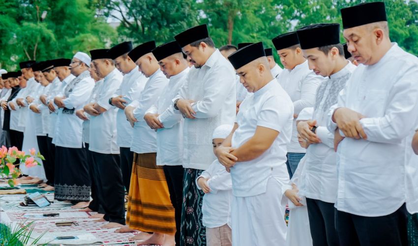 Ini Pesan Bobby Nasution Kepada Warga di Hari Raya Idul Adha