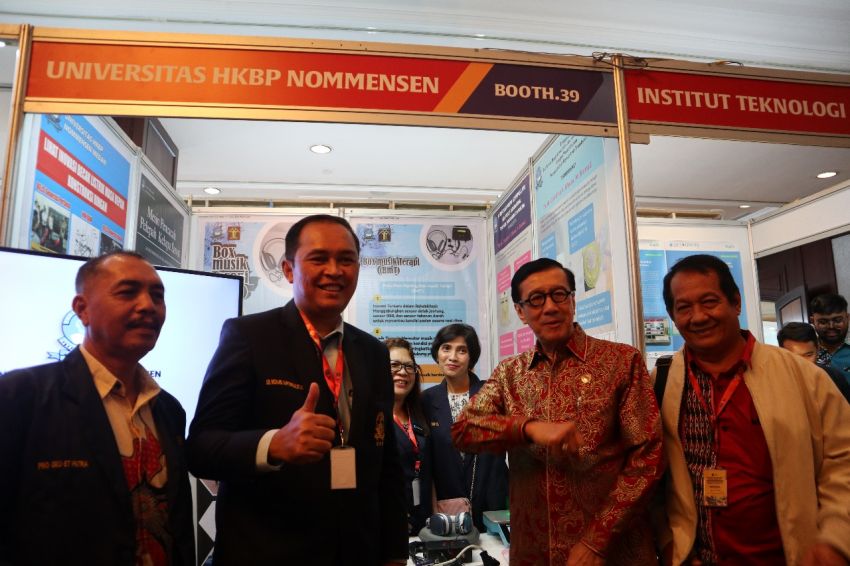 Universitas HKBP Nommensen Medan Tampilkan Inovasi dalam Kekayaan Intelektual Expo Kemenkumhan RI 2024