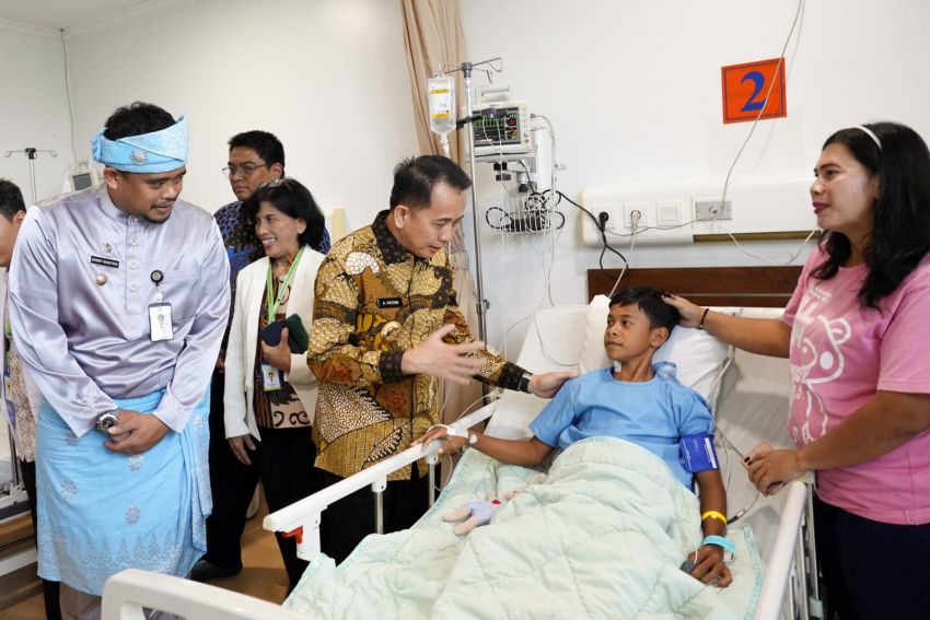 Medan Terpilih Kegiatan Sosial Operasi Jantung Anak, Bobby Nasution Apresiasi KSR Arab Saudi