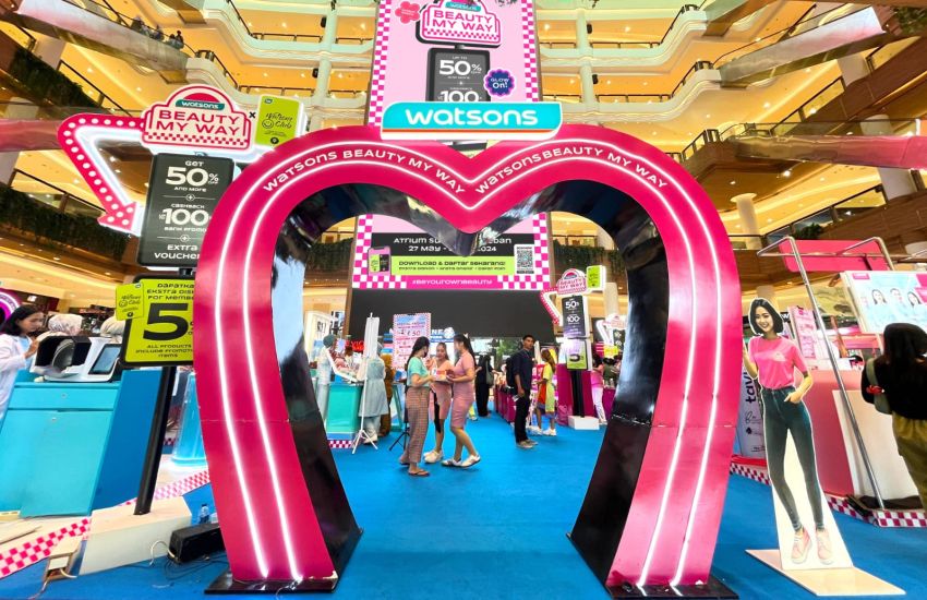 Watsons #BeautyMyWay Kembali Hadir di Sun Plaza Medan