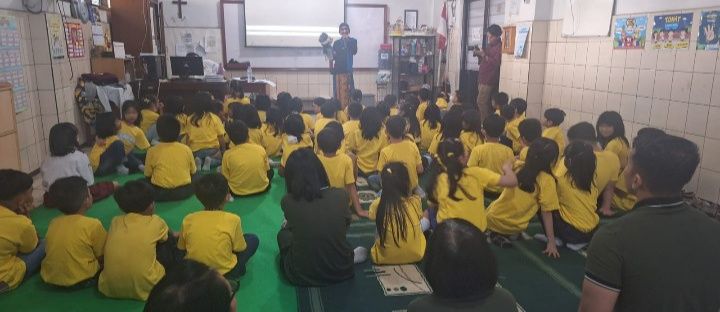 Berbagai Kegiatan Warnai Kegiatan Literasi Day SDK Dharma Mulya Surabaya