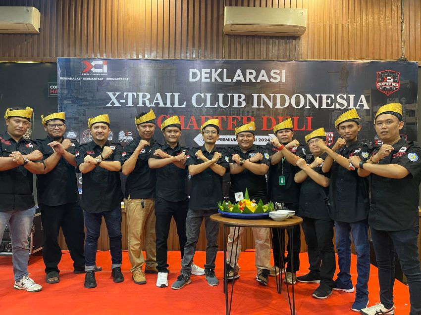 Deklarasi X-Trail Club Indonesia Chapter Deli Sukses 