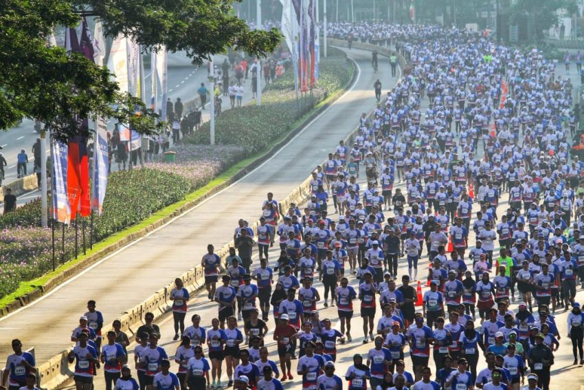 BTN Jakarta Internasional Marathon 2024 Sukses Digelar