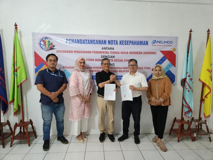 RS Prima Husada Cipta Medan dan Aspataki Teken MoU, Komitmen Berikan Pelayanan Terbaik untuk Calon Pekerja Migran
