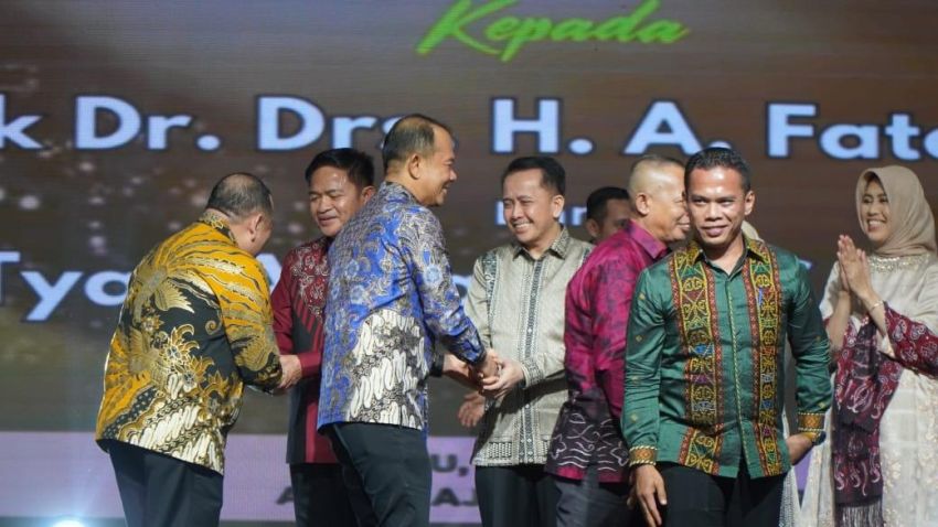 Sekda Langkat Amril Hadiri Acara Malam Pisah Sambut Pj Gubernur Sumatera Utara