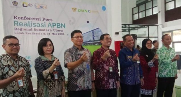 Kinerja APBN Sumatera Utara Sampai Mei 2024 Tumbuh Signifikan