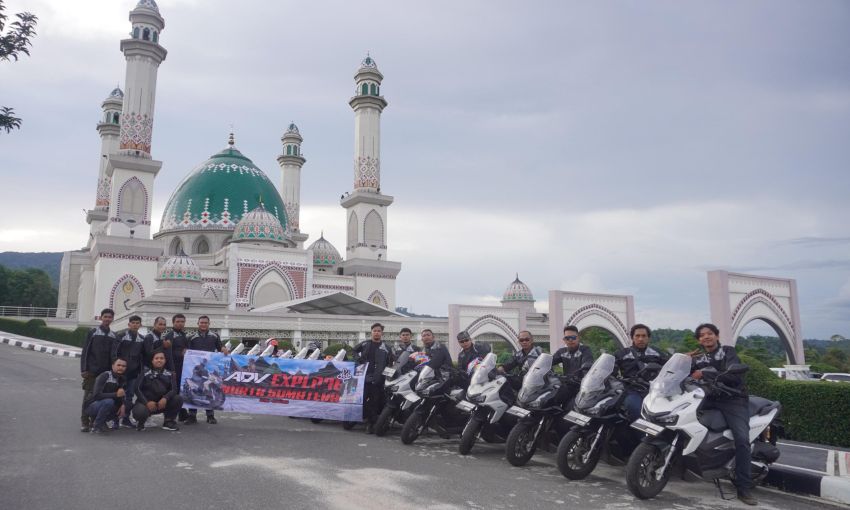 ADV Explore 360 Degrees North Sumatera Honda ADV Bikers Kembali Ukir Jejak