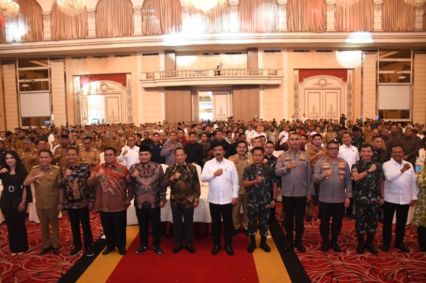 Pangdam I/BB Hadiri Rakor Kesiapan Penyelenggaraan Pilkada Serentak Tahun 2024 Wilayah Sumatera