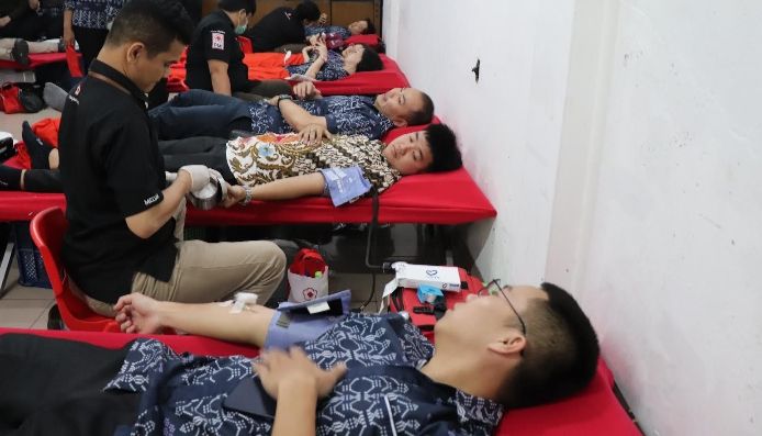 Peringati HUT ke- 69, Bank Mestika Kumpulkan 3.176 Kantong Darah