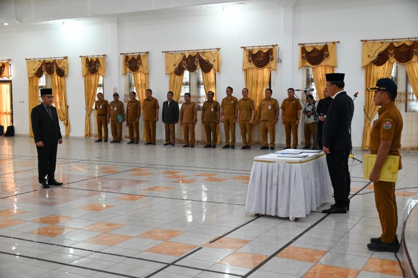 Bupati Humbahas Lantik Chiristison Rudianto Marbun jadi Sekda