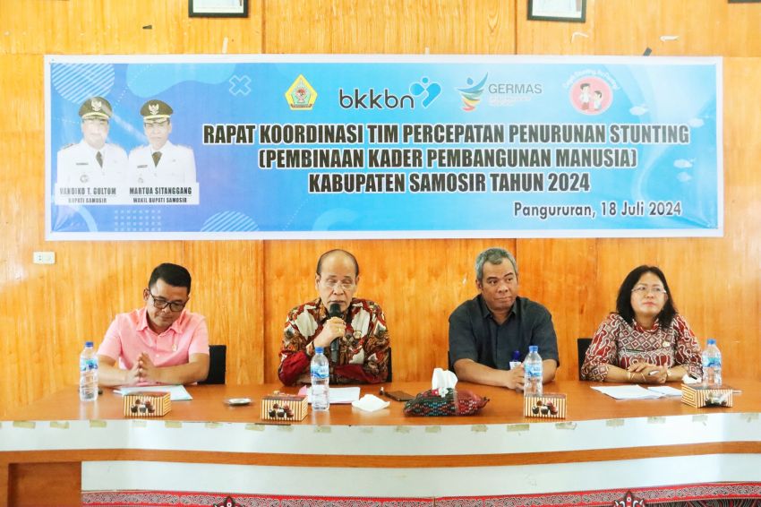 Buka Rakor TPPS, Martua Sitanggang Minta Komitmen dan Keseriusan Kader Pembangunan Manusia