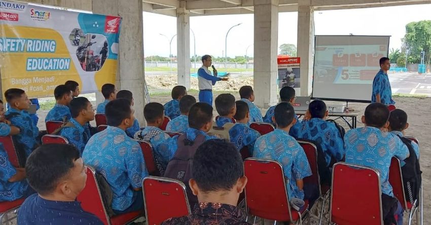 Sambangi ISRC, Pelajar SMKS Parulian 3 Siap Sebarkan Pesan Cari Aman