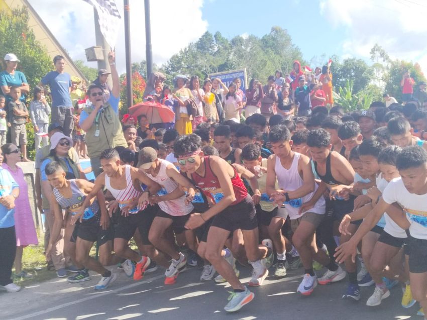 Kadep Koinonia Lepas 415 Pelari Marathon 10 K Jetun Games Ke V HKBP