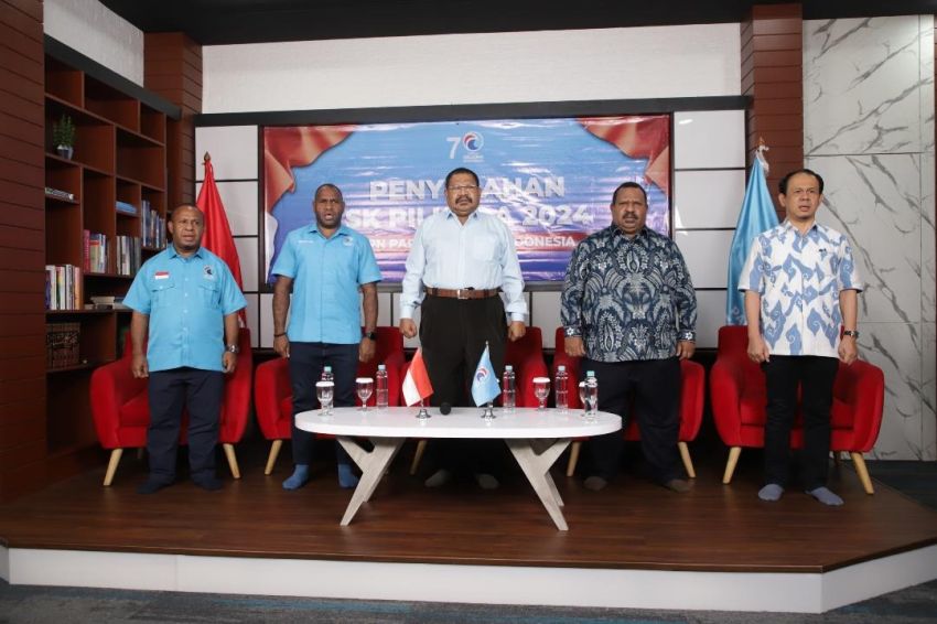 Partai Gelora Resmi Dukung Pasangan Jhon Tabo-Ones Pahabol di Pilgub Papua Pegunungan