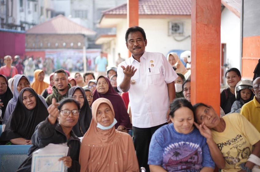 Walikota Binjai Saksikan Penyaluran Beras Cadangan Pangan Pemerintah