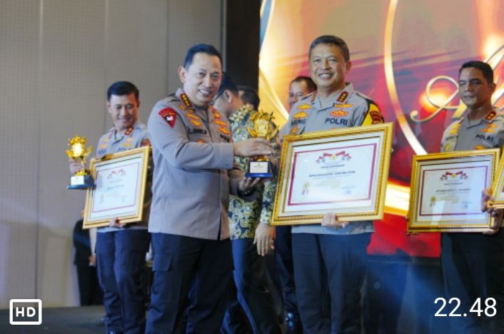 Polda Sumut Jadi Polda Terbaik di Indonesia, Raih Penghargaan Kompolnas Awards 2024