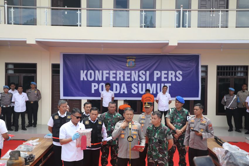 Polri Gunakan Metode SCI Ungkap Pembakaran Rumah Wartawan  Sempurna Pasaribu