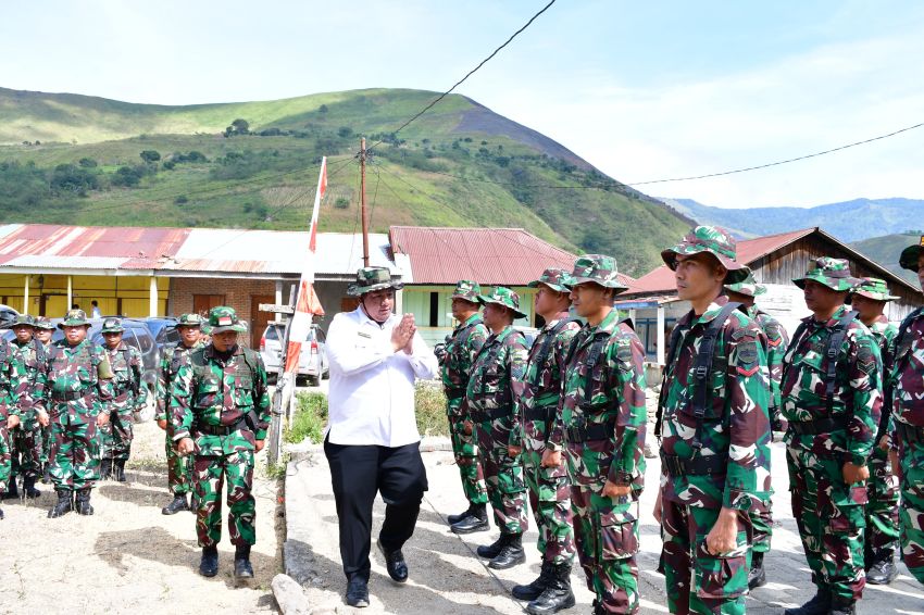 Resmi Dibuka Bupati Samosir, Program TMMD ke-121 di Desa Hasinggaan Terjunkan 200 Personel Gabungan