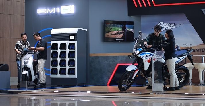 Honda EM1 e: dan Deretan Motor Berteknologi Tinggi Sapa Pengunjung GIIAS 2024