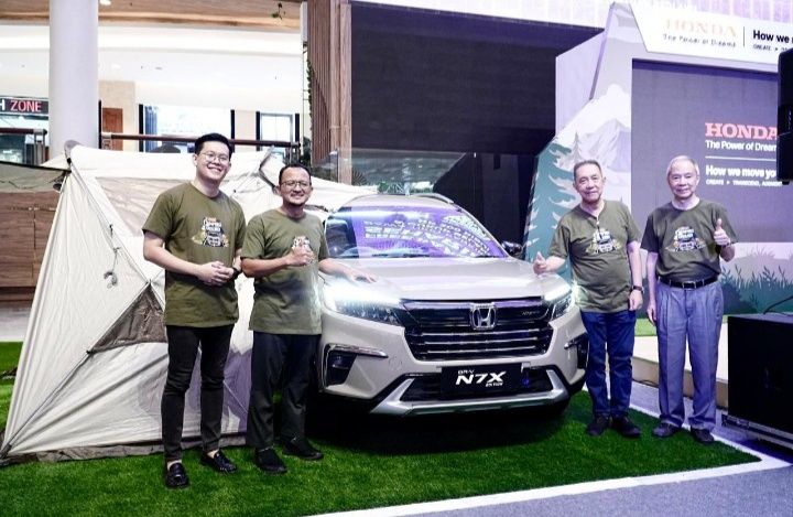 Hadirkan Keceriaan Untuk Pengunjung,  Honda N7X Camping Ground Pertama Kali di Kota Medan