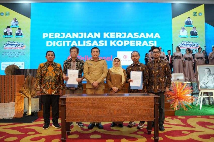 Telkomsel dan Dinas Koperasi UKM Sumut Kolaborasi Hadirkan Digitalisasi Koperasi