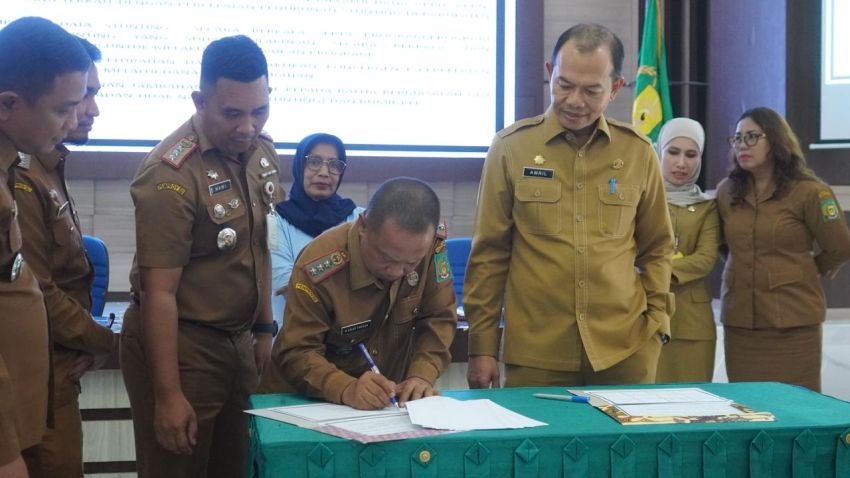 Pj.Bupati Langkat Dorong Percepatan Penurunan Stunting, Prevalensi Turun Signifikan