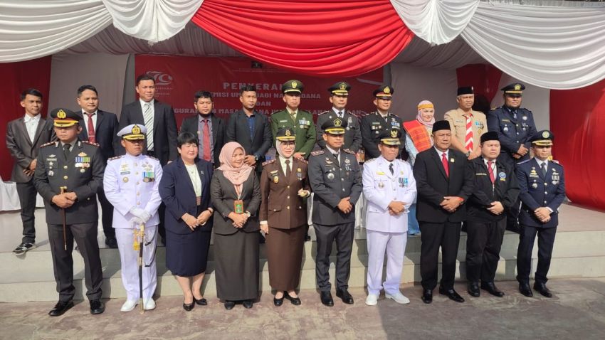 Kapolres Tanjung Balai Hadiri Upacara Pemberian Remisi Umum kepada Warga Binaan Pemasyarakatan Lapas Klas II B