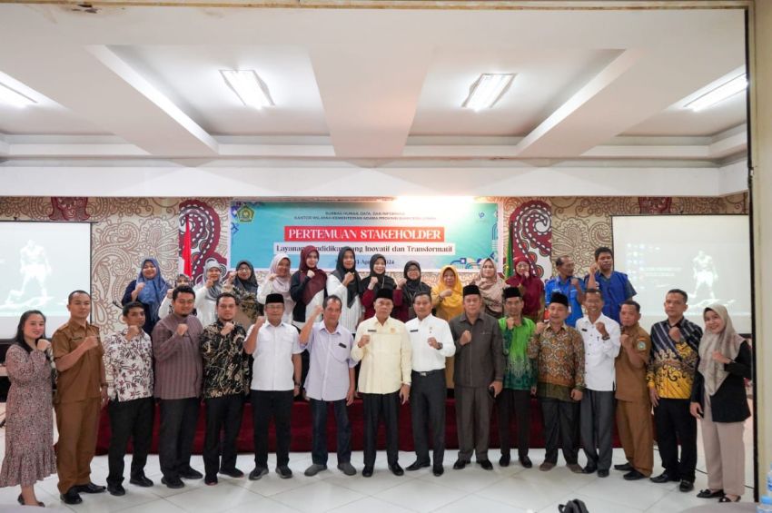 Bertemu Stakeholder Pendidikan Sumut, Kakanwil Kemenagsu: Layanan Pendidikan Harus Inovatif dan Transformatif