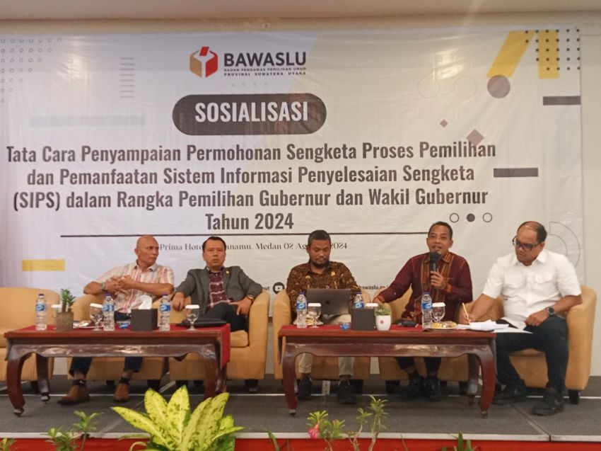 Bawaslu Sumut Sosialisasi Pencegahan Sengketa Pilkada Serentak 2024