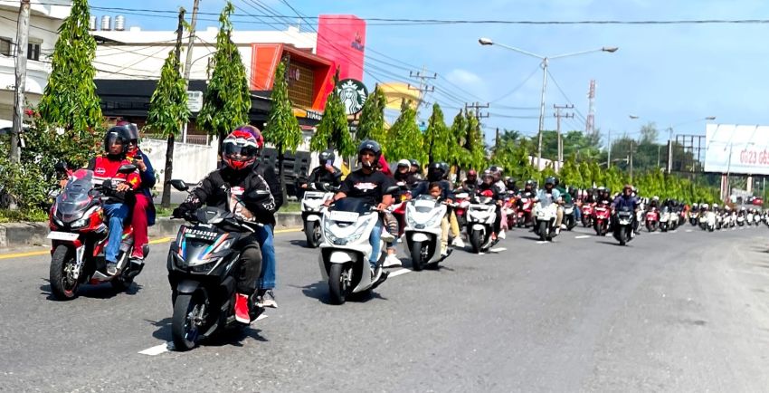 Convoy Merdeka Honda Penuhi Ekspektasi Berkendara Premium Tak Tertandingi