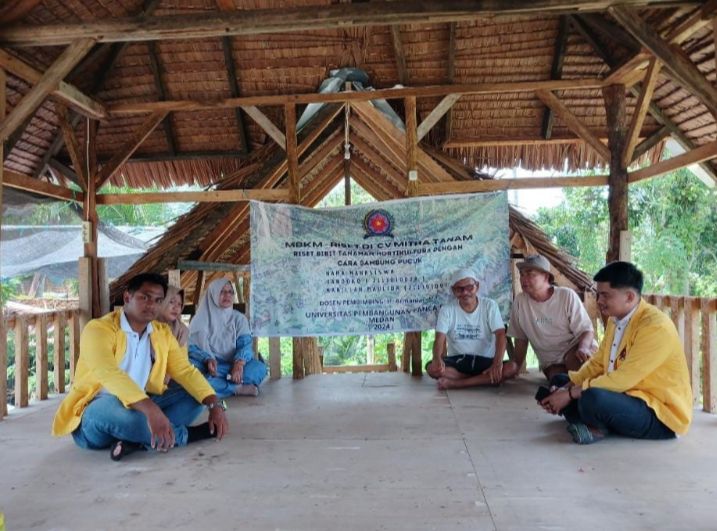 Metoda Grafting di CV.Mitra Tanam Binjai Pada Tanaman Alpukat dan Mangga Sebagai Pembelajaran Dasar Agronomi