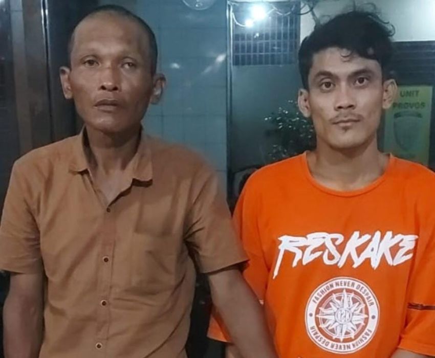 Polisi Tangkap 2 Pembobol Rumah Kosong yang Viral di Jalan Emas, Ini Tampangnya