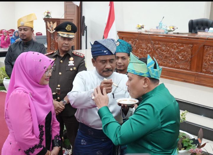 Wali Kota Binjai Hadiri Rapat Paripurna DPRD, Sekaligus Mendengarkan Pidato Presiden Secara Live Streaming