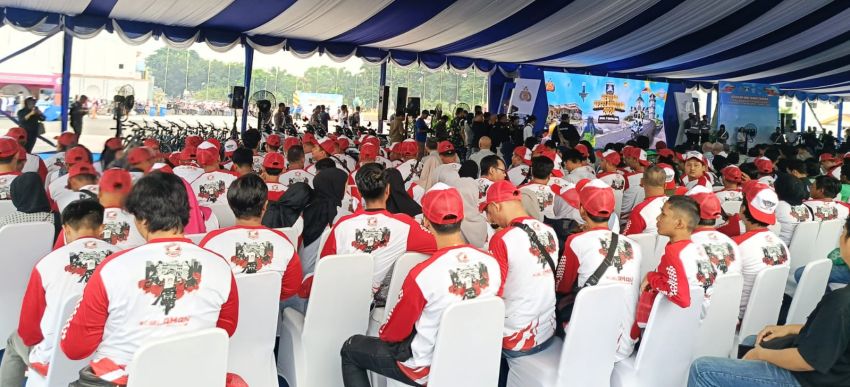 Semangat Sinergi, Sumut Honda Bikers Ramaikan "Gebyar Keselamatan 2024"