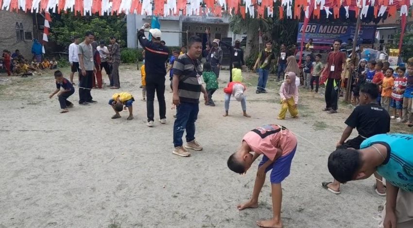 Sambut HUT Ke-79 RI, Koperasi Riama Gelar Luckydraw Bermacam Perlombaan