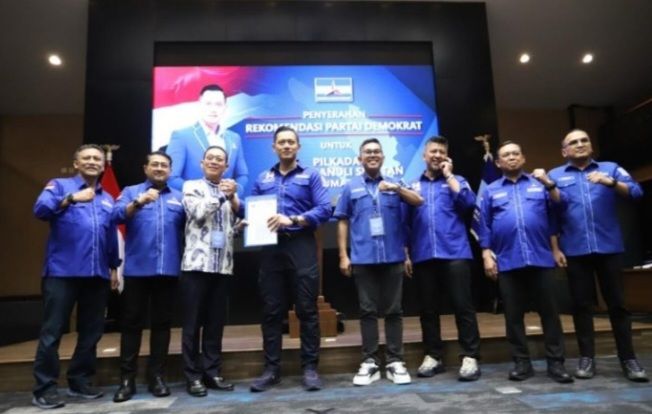 Ini 10 Nama Paslon Bupati/Wakil Bupati Diusung Partai Demokrat untuk Sumut