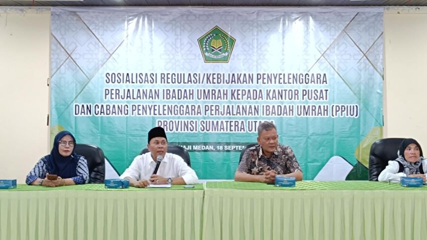 Buka Sosialisasi Regulasi PPIU, Kakanwil Kemenagsu : Jemaah Harus Memperoleh Pelayanan Terbaik