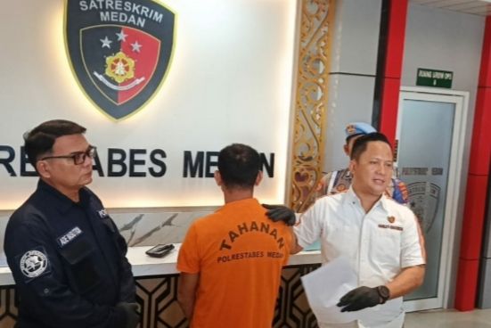 Sat Reskrim Polrestabes Medan Gerebek Rumah Pelaku TPPO, 4 Korban Ditemukan