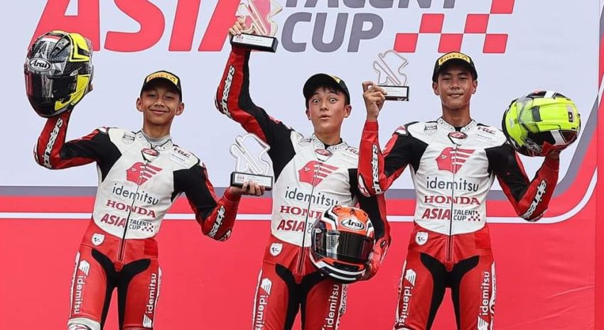 Jadi Kado HUT RI, Pebalap Astra Honda Kibarkan Merah Putih di IATC Malaysia