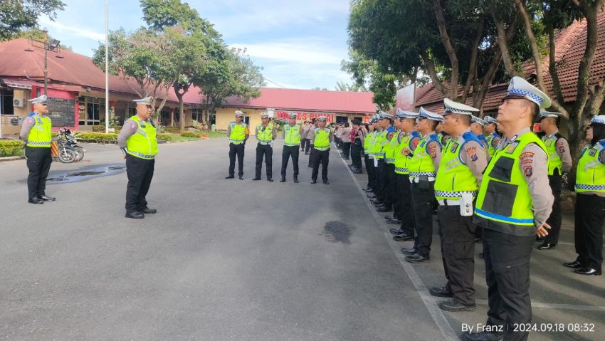 Kasat Lantas Perintahkan Personilnya Untuk Tidak Pilih Kasih Dalam Melakukan Tindakan Tilang